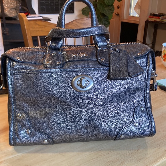Coach | Bags | Coach Rhyder 24 Leather Bag | Poshmark